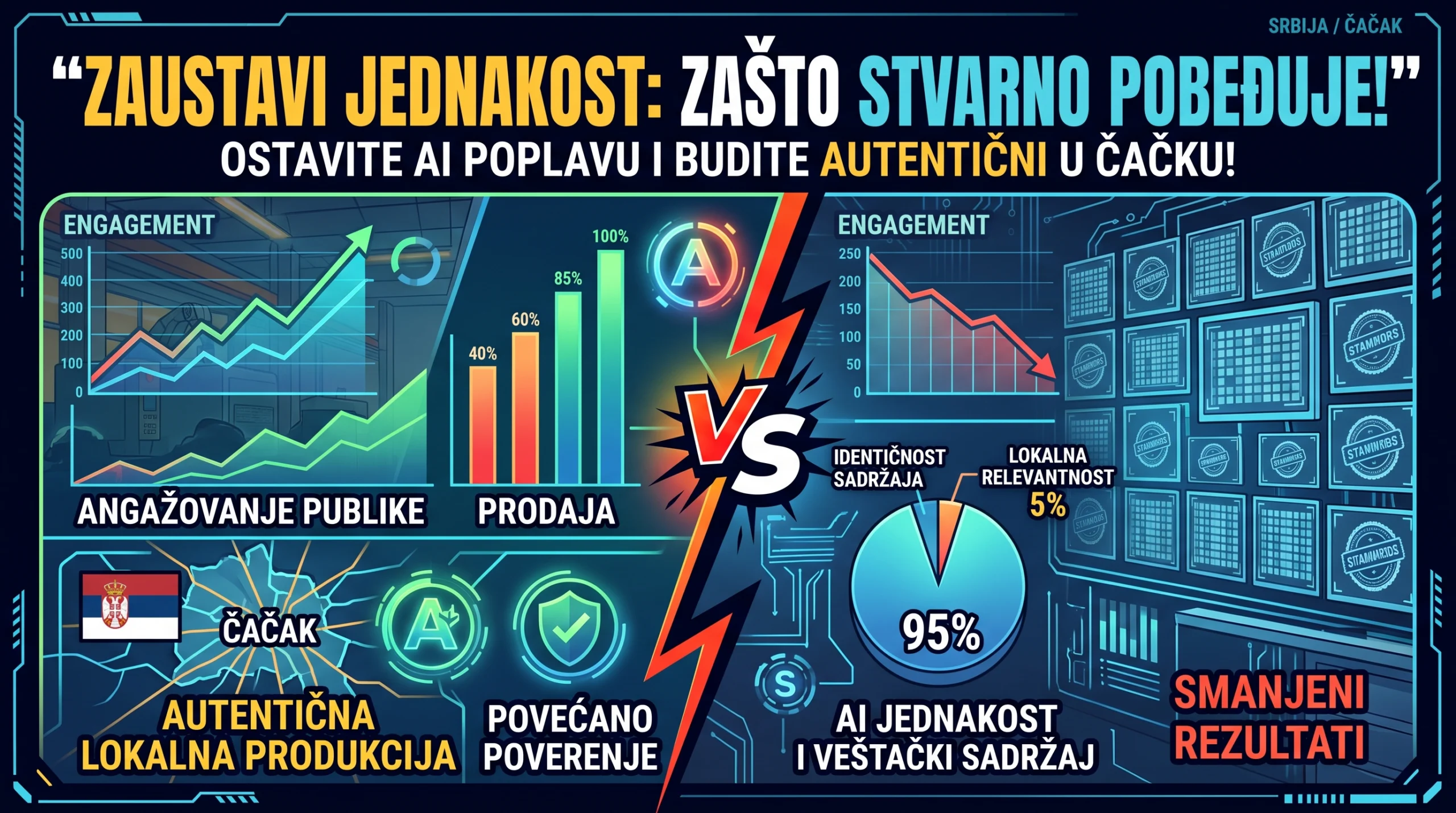 Vođenje Društvenih Mreža u Čačku: Zašto Vam je Potrebna Profesionalna Video Produkcija za Rast Biznisa?